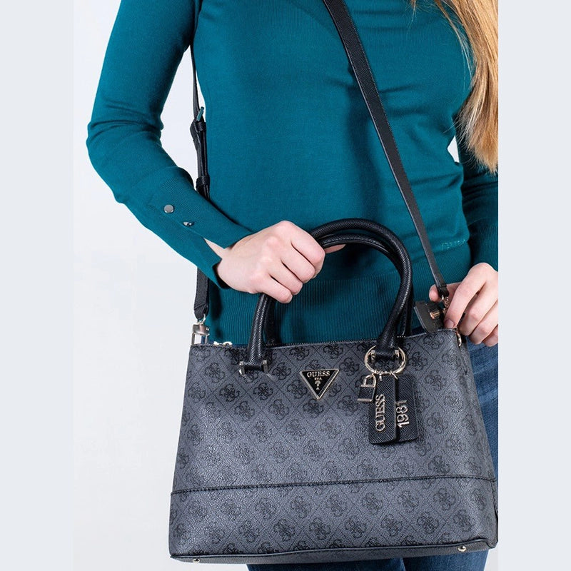 GUESS CORDELIA LOG HANDBAG -GREY- GB336