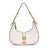 GUESS Kuba Top Zip Shoulder Bag - WHITE - GB185 - Runner
