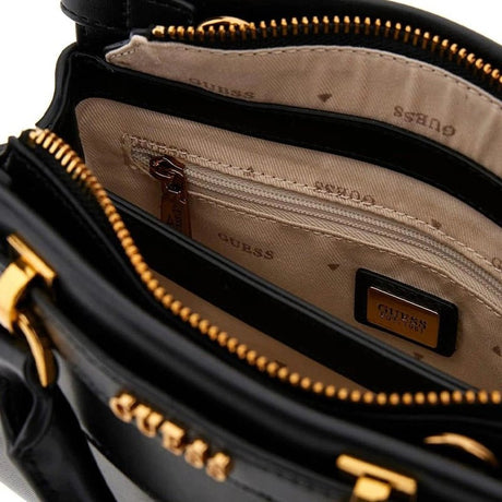 GUESS Sestri Luxury Satchel - BLACK - GB340 - Runner