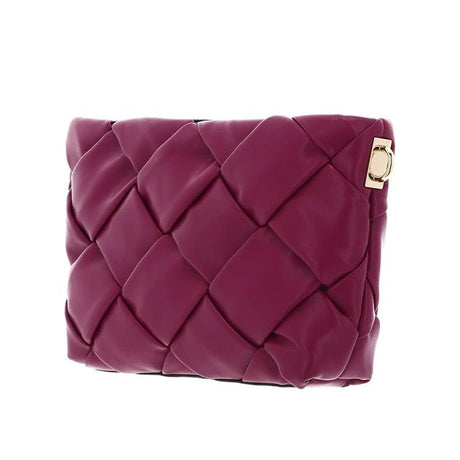 GUESS Zaina Mini Satchel Bag - MAROON - GB177 - Runner