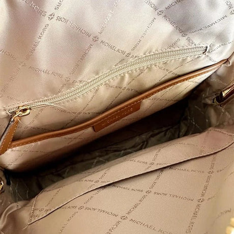 MICHAEL KORS Jaycee Medium Logo Backpack - BROWN - MK14 - Runner