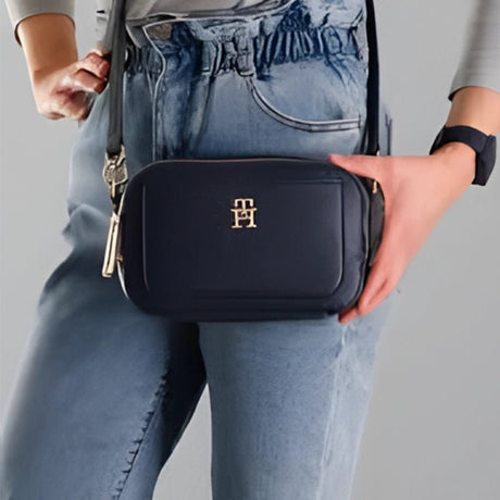 Tommy Hilfiger Emblem Camera Bag Space Blue TB50 - Runner