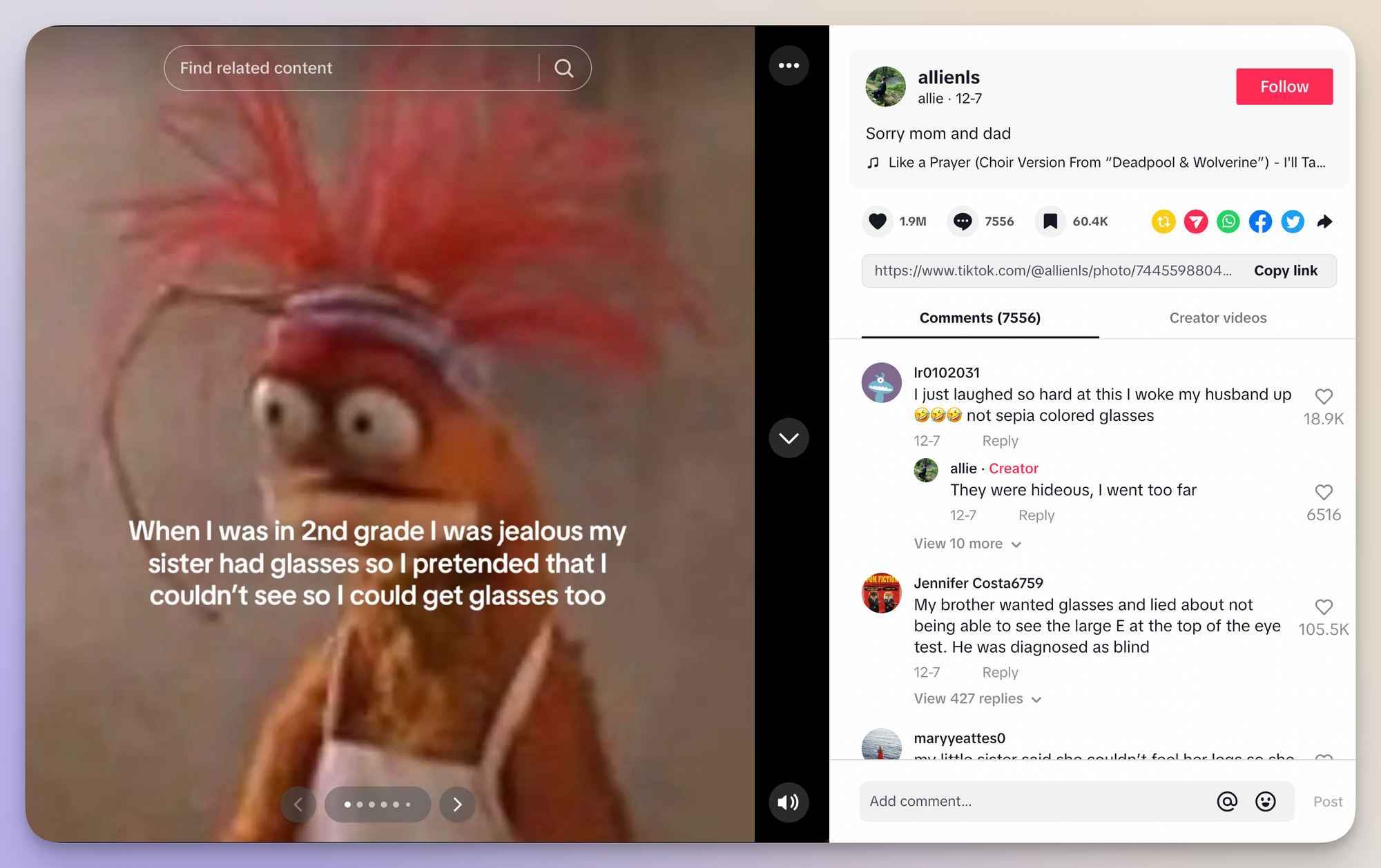 Pepe meme trendy on TikTok this month