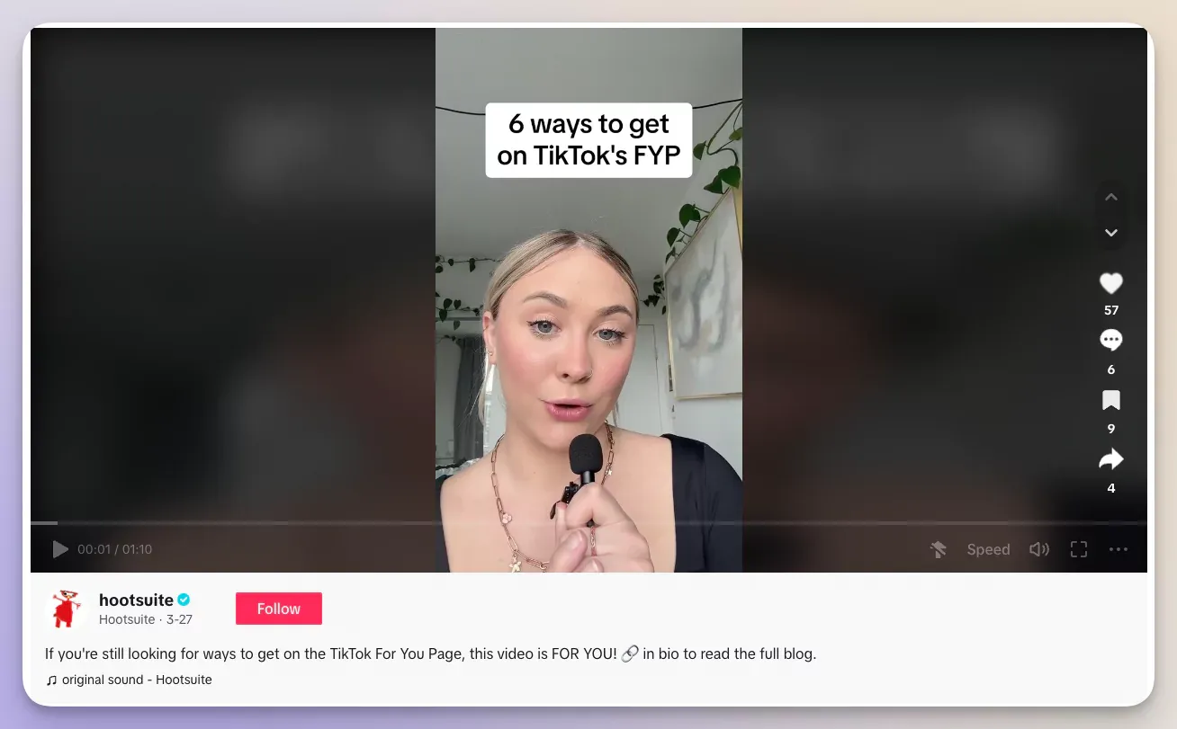 Tips & tricks ideas for TikTok business profiles