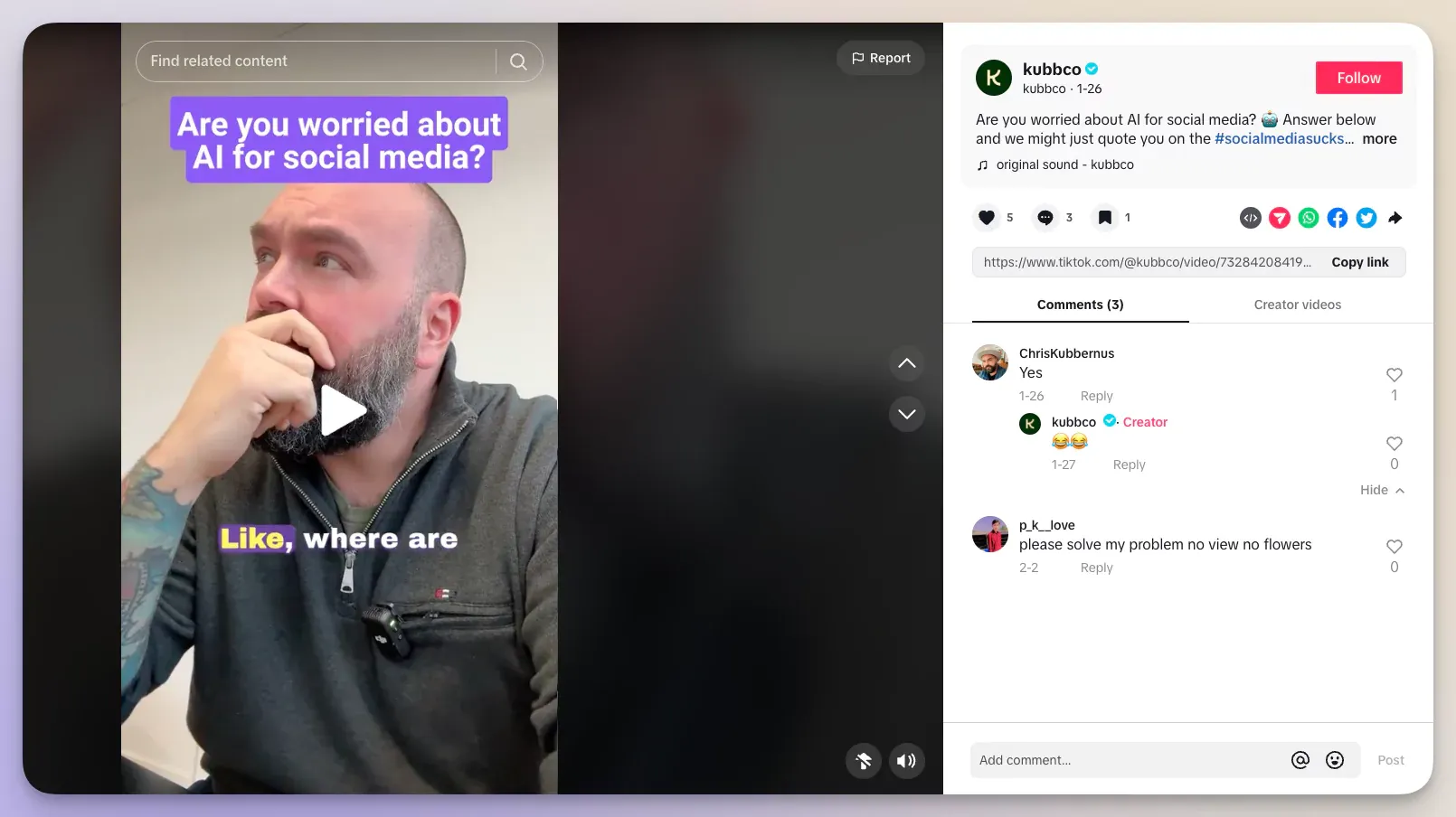 Use trends & insights ideas to post on TikTok